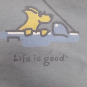 Life Is Good Dog Car